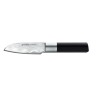 Нож для овощей с чёрной ручкой