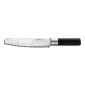 Нож для хлеба с чёрной ручкой