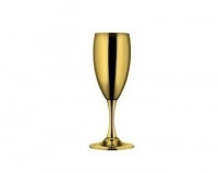 Ла Перле - набор позолоченных бокалов для шампанского, 6 шт.